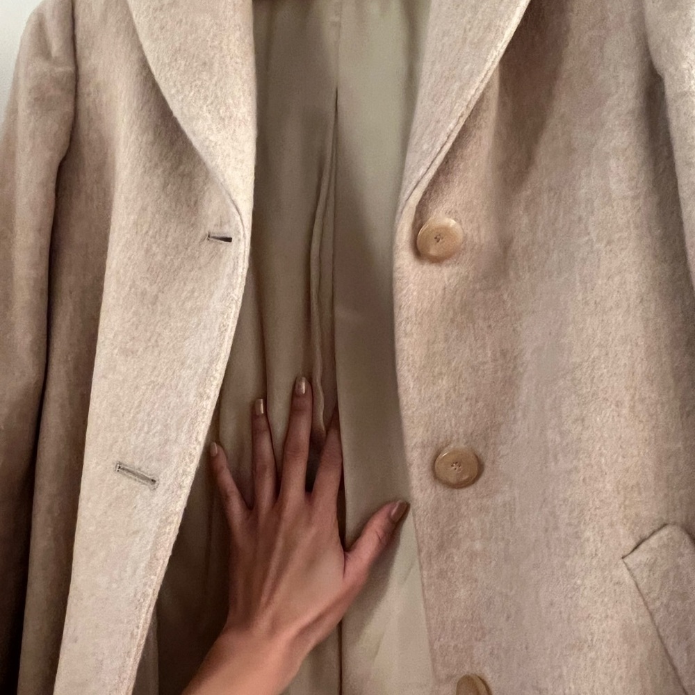 100% cashmere coat - Picture 4 of 9
